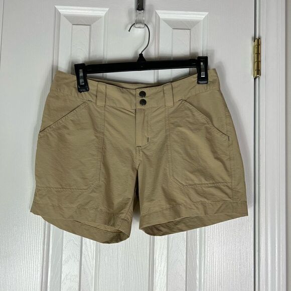 Patagonia Womens Khaki Shorts Size 2 - Picture 1 of 4